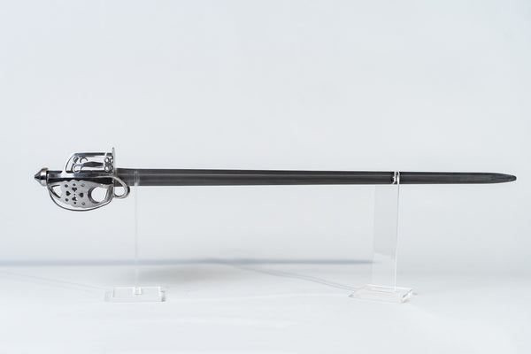 Steel Baskethilt Broadsword – SoCal Swords