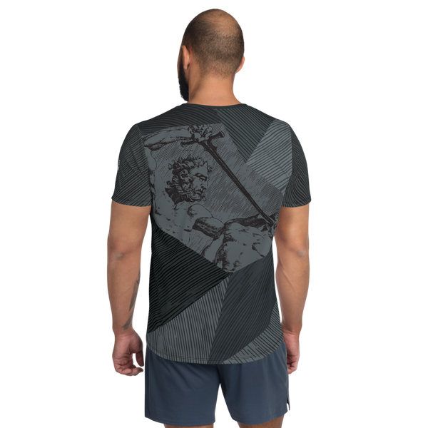 Geo Men's Athletic T-shirt